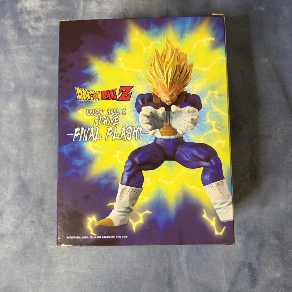 Banpresto Dragon Ball Z Super Saiyan‎ Vegeta Final Flash Figure CraneKing